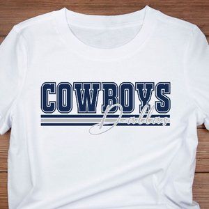 Custom "Dallas Cowboys" T-Shirt